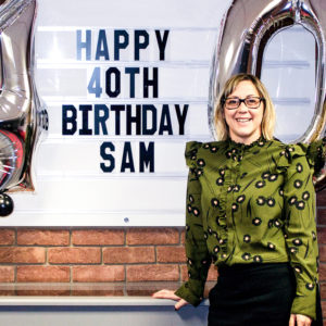 Turning 40 into £40k for others!